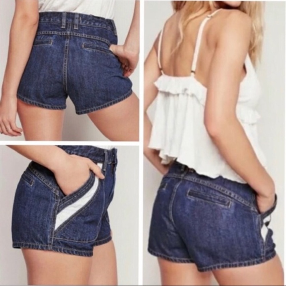 Free People High Raise Jean Shorts Sweet S…